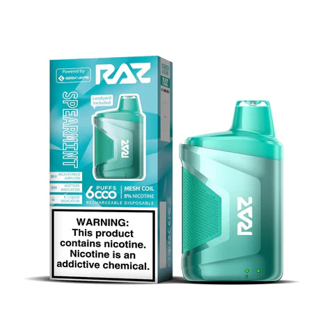 Raz 6000 Spearmint